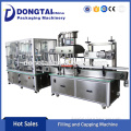 Vial Plastic Glass Bottle Filling Capping Machine